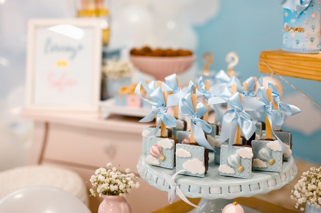 Babyshower taart